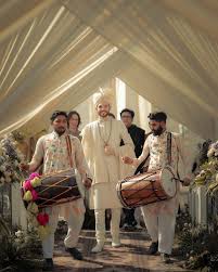 ENTRY WITH DHOL